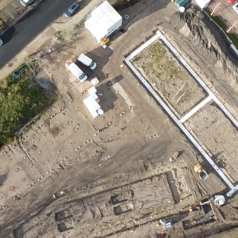 Fundamenten voor Multiparken XL gelegd!